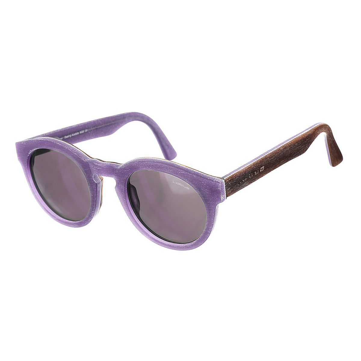 Ovale Acetatrahmen Unisex Sonnenbrille