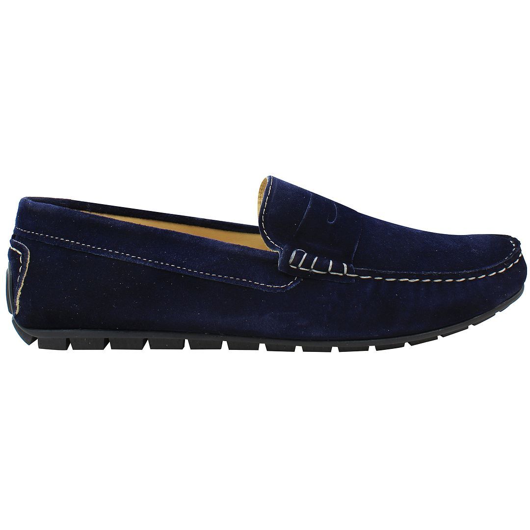 Klassische Penny-Loafer aus Wildleder