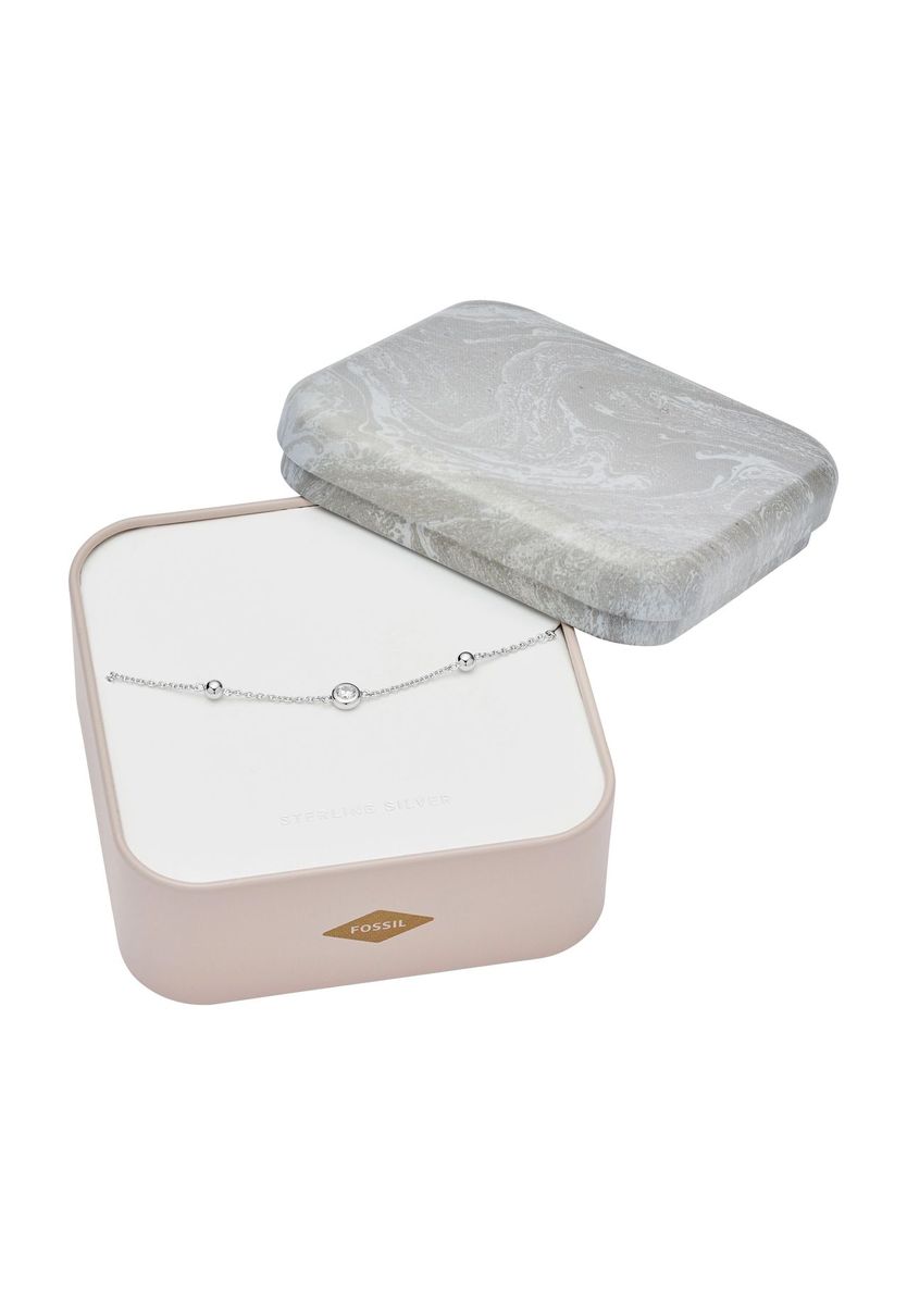 Zartes Armband aus Sterlingsilber mit Perlen