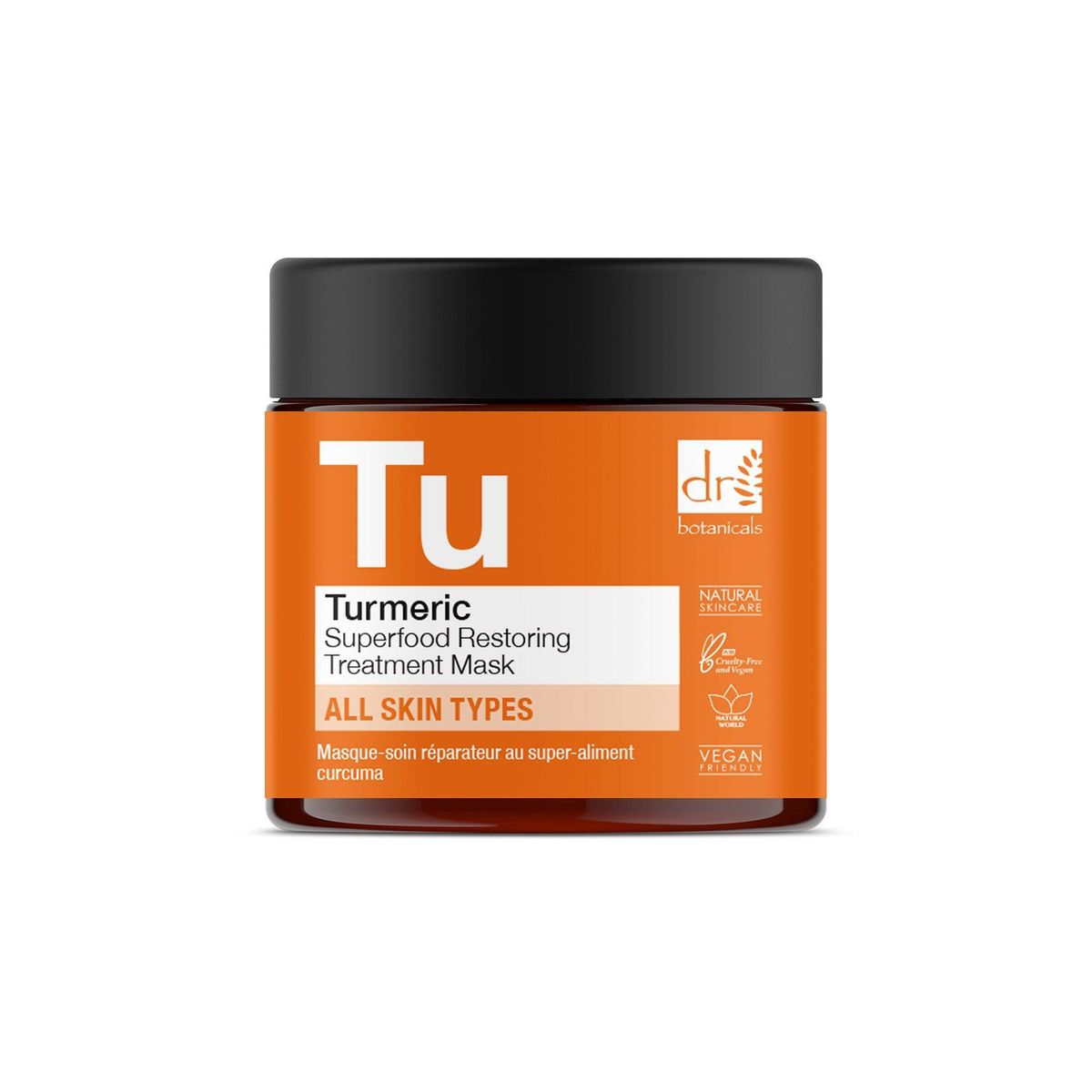 Dr Botanicals Kurkuma Superfood Wiederherstellung Behandlung Maske 60ml