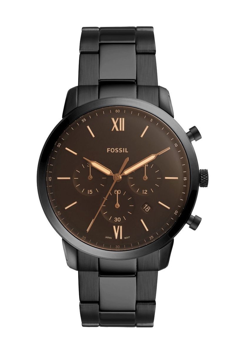 Herren-Chronograph Uhr mit bernsteinfarbenem Glas