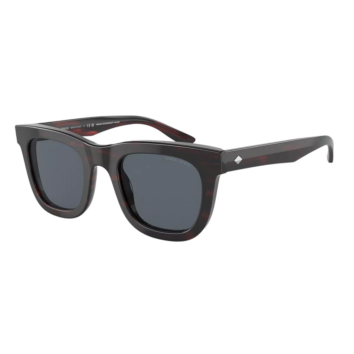 Sonnenbrille mit quadratischem Rahmen