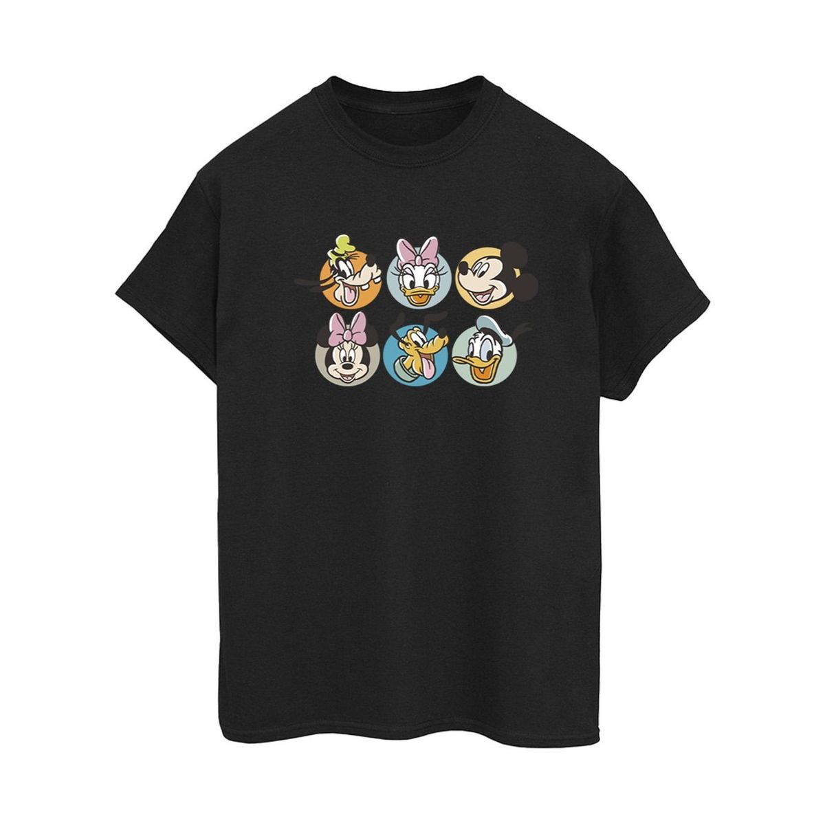Disney Mickey Freunde Gesichter T-Shirt