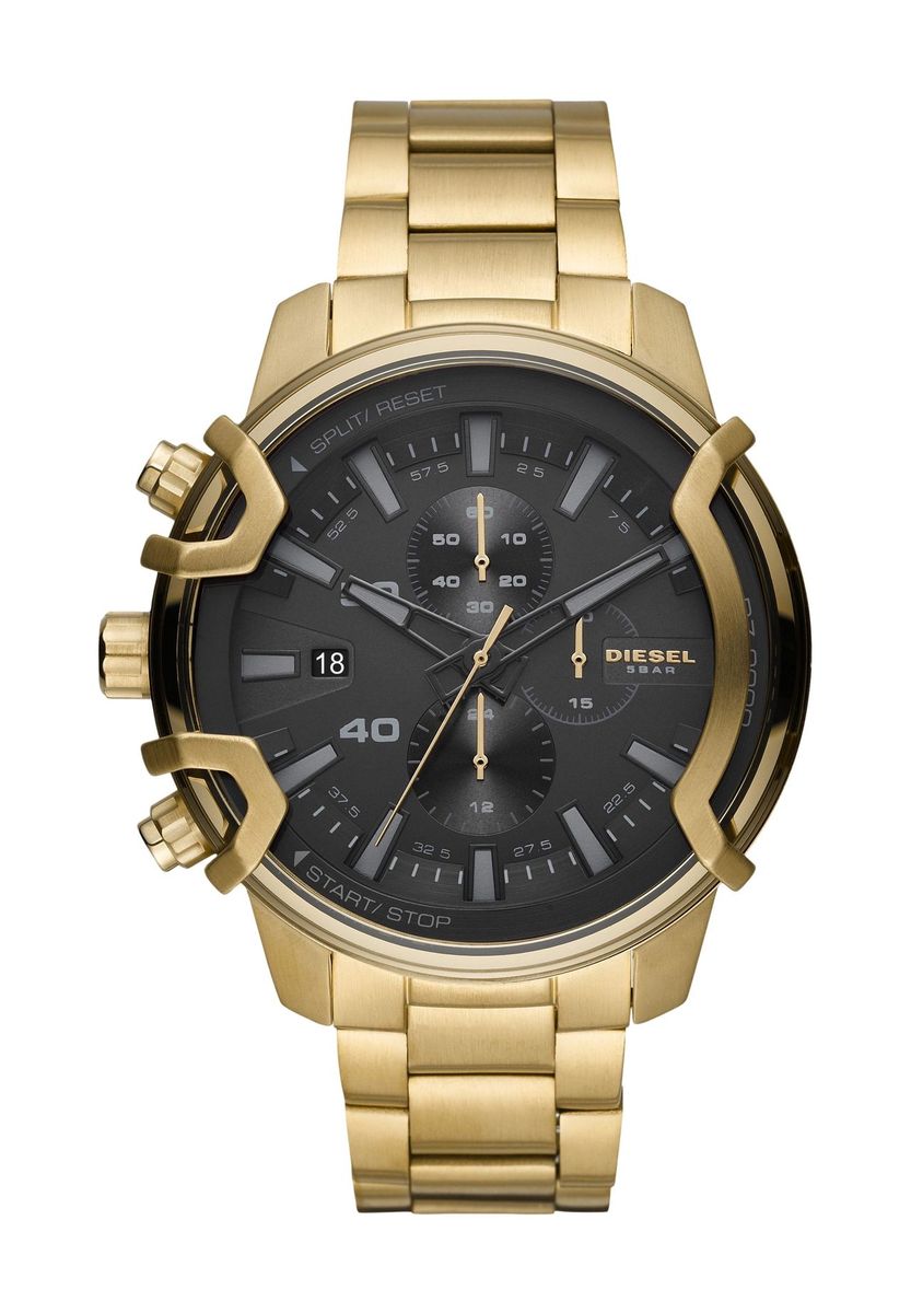 Herrenuhr Chronograph Goldfarben