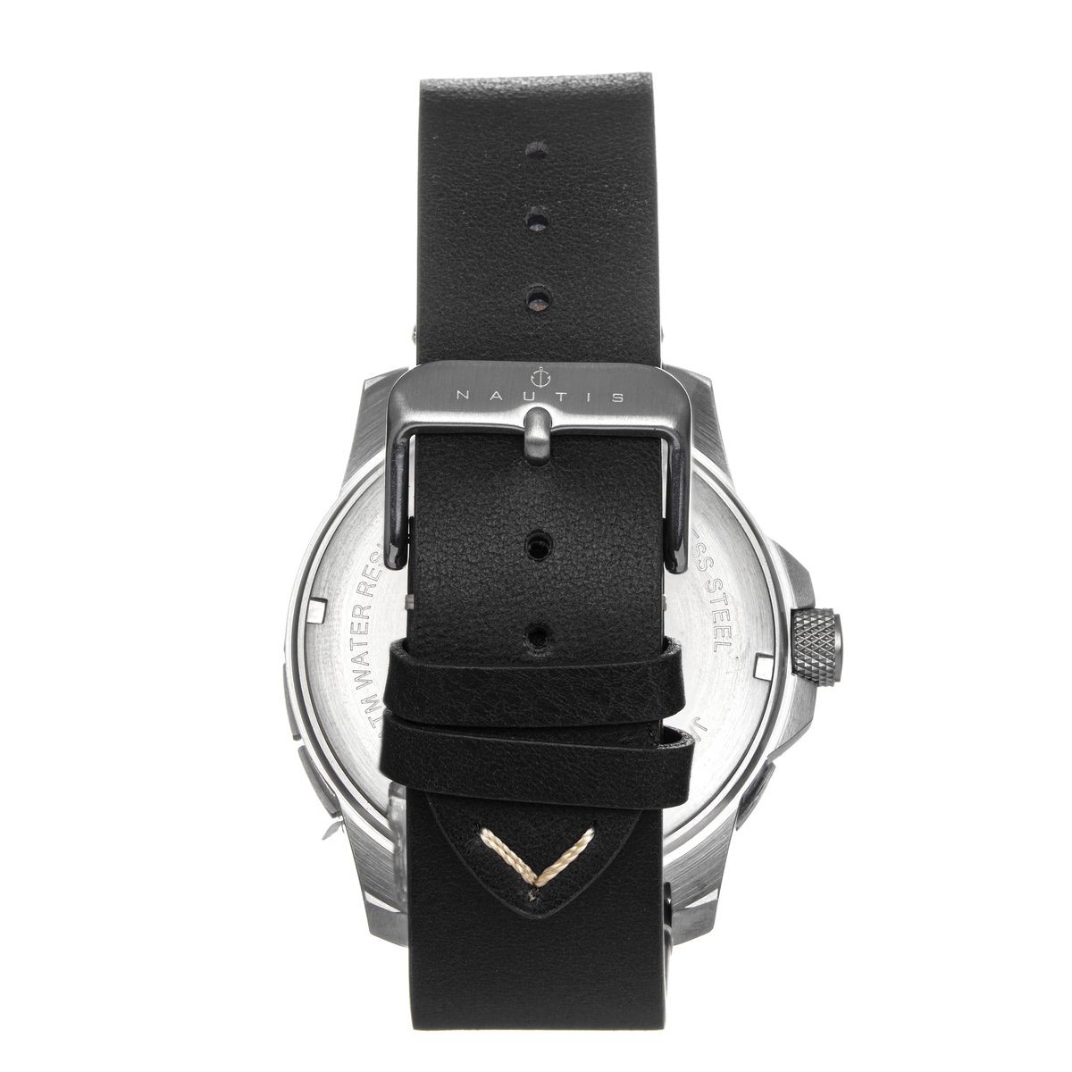 Profi-Taucheruhr mit Lederarmband