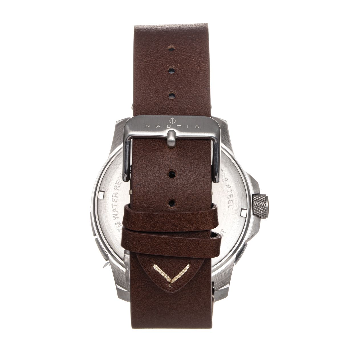 Profi-Taucheruhr mit Lederarmband