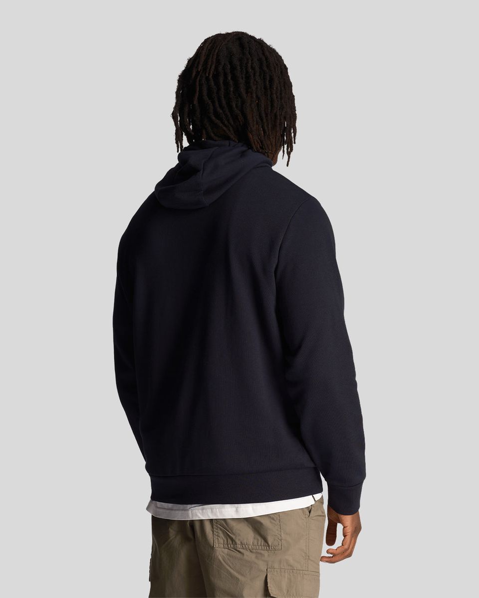 Klassischer Hoodie aus Loopback-Baumwolle