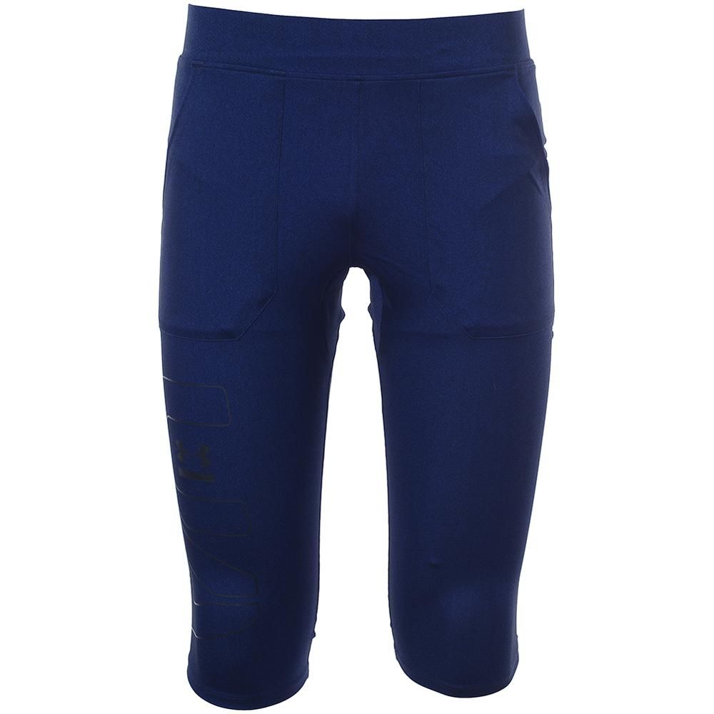 Marineblaue Fitness Capri Leggings
