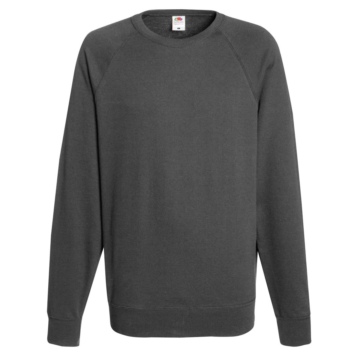 Herren Raglan Sweatshirt in Light Graphite