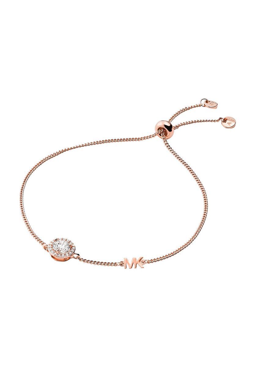 Roségoldenes Kristall-Logo Armband