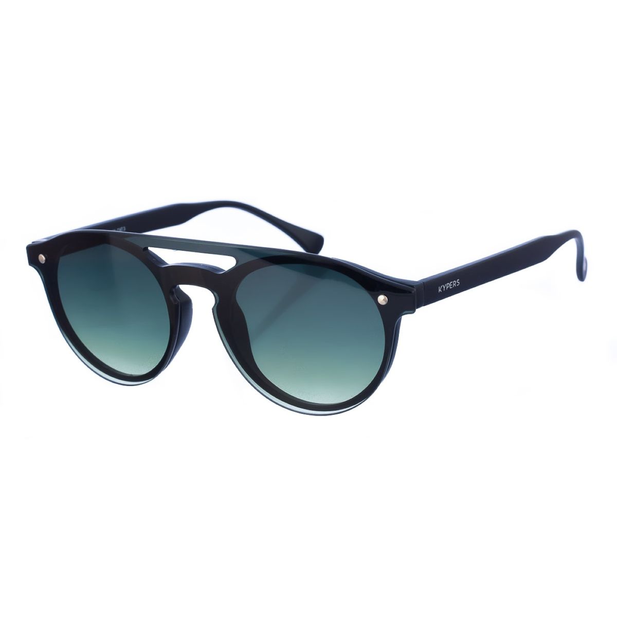 Randlose orange verspiegelte Sonnenbrille