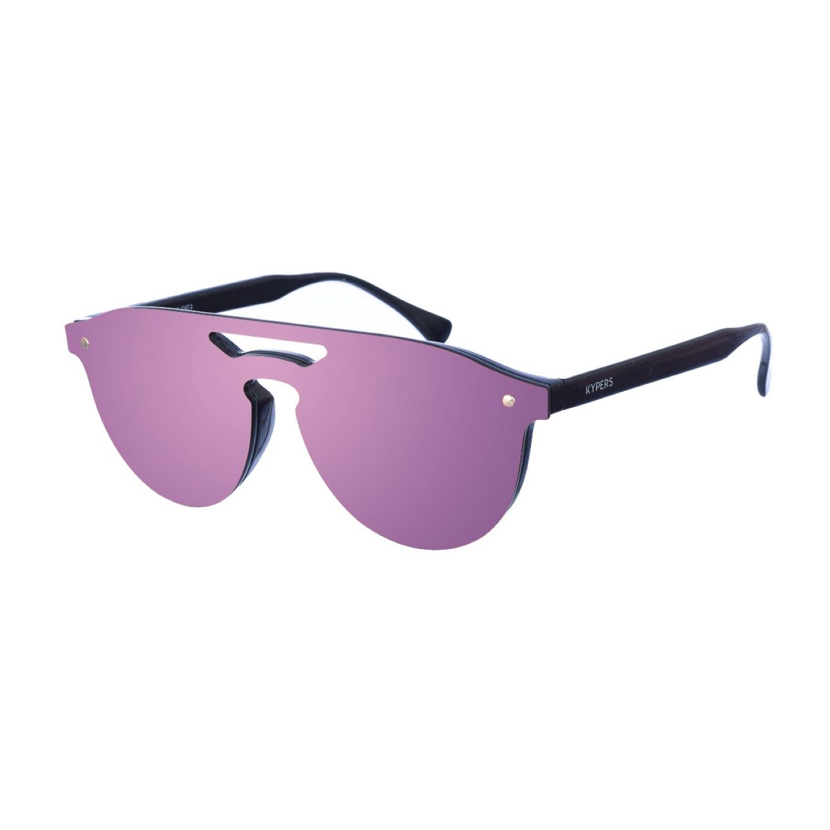 Randlose orange verspiegelte Sonnenbrille
