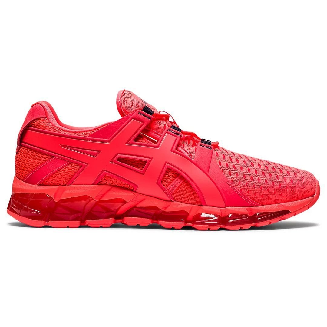 Leuchtend roter Performance Laufschuh