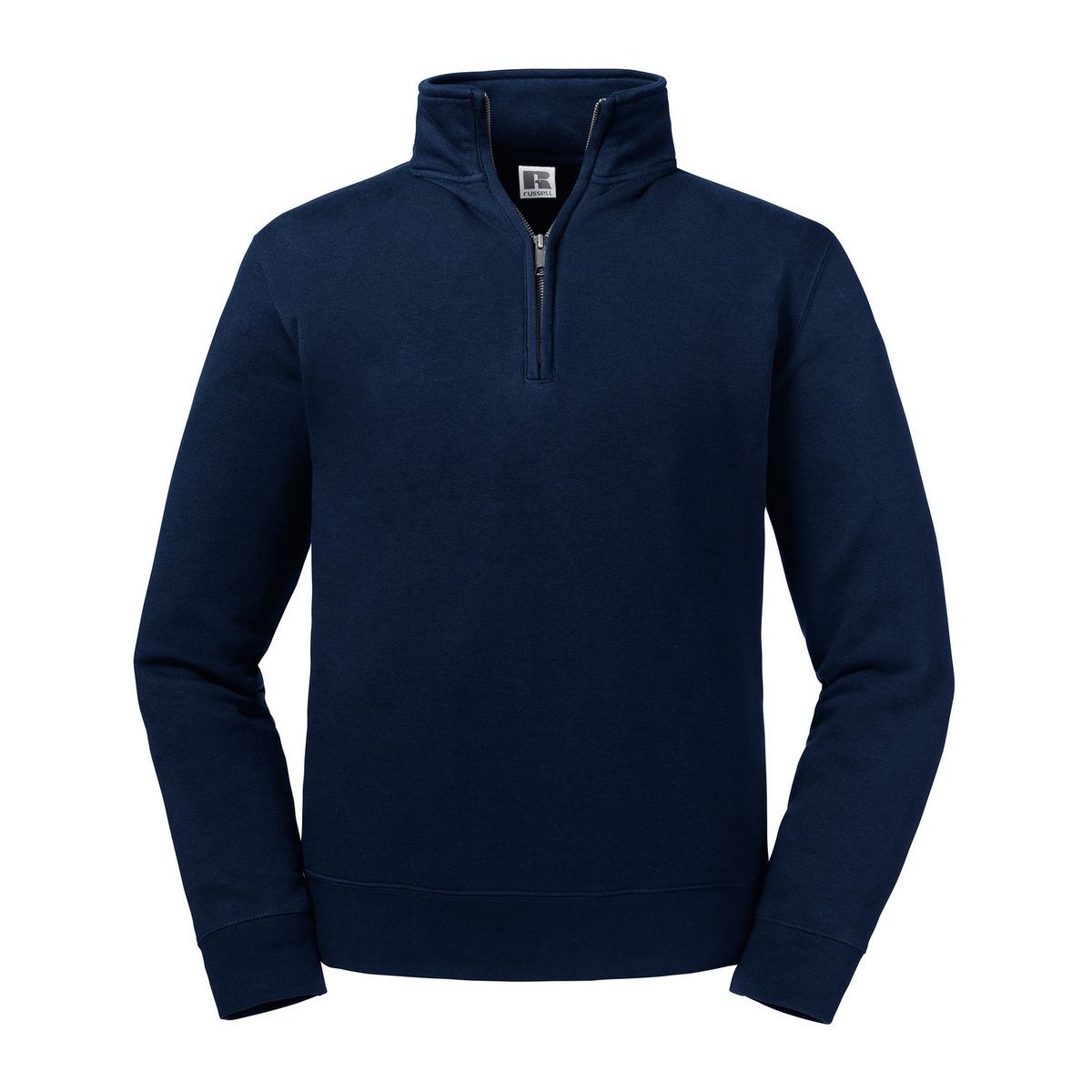 Herren Quarter-Zip Sweatshirt Französisch Marineblau