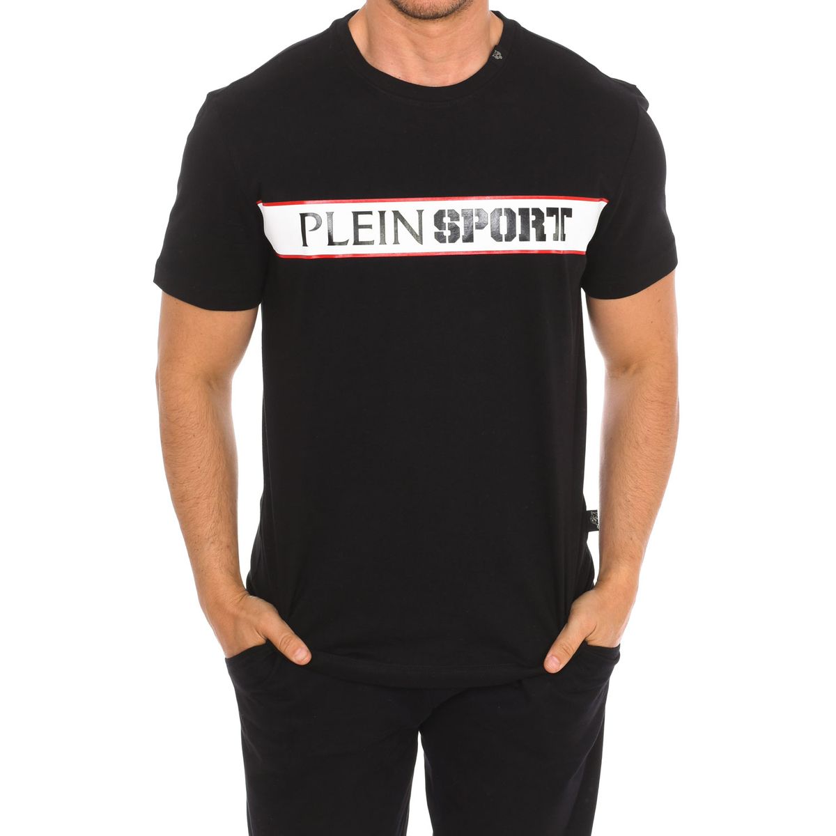 Herren Kurzarm Logo T-Shirt