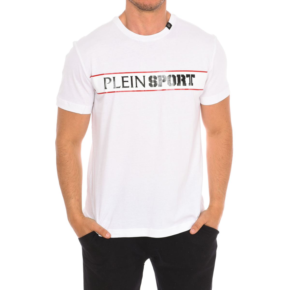 Herren Kurzarm Logo T-Shirt