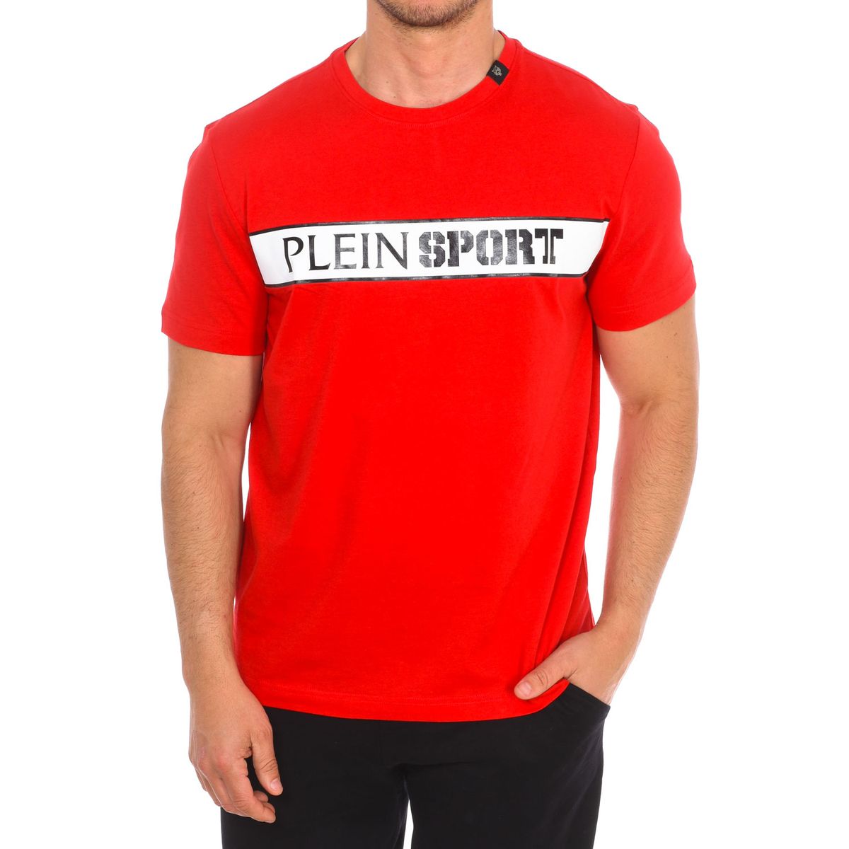 Herren Kurzarm Logo T-Shirt