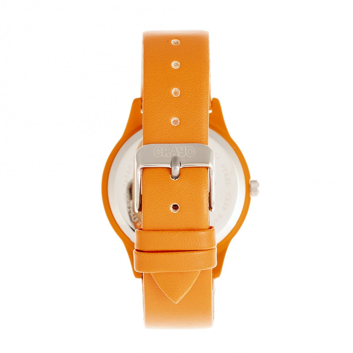 Minimalistische monochrome analoge Armbanduhr