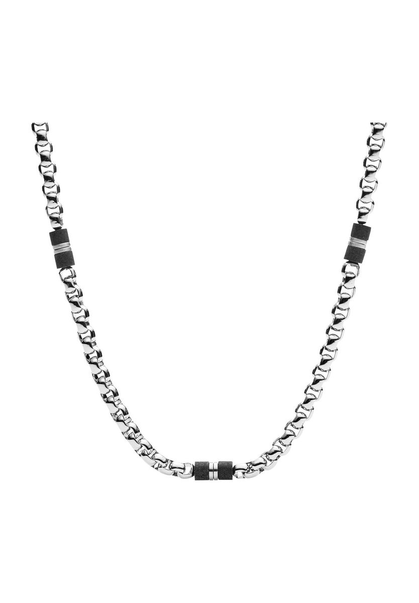 Herren Silber Edelstahl Gliederkette