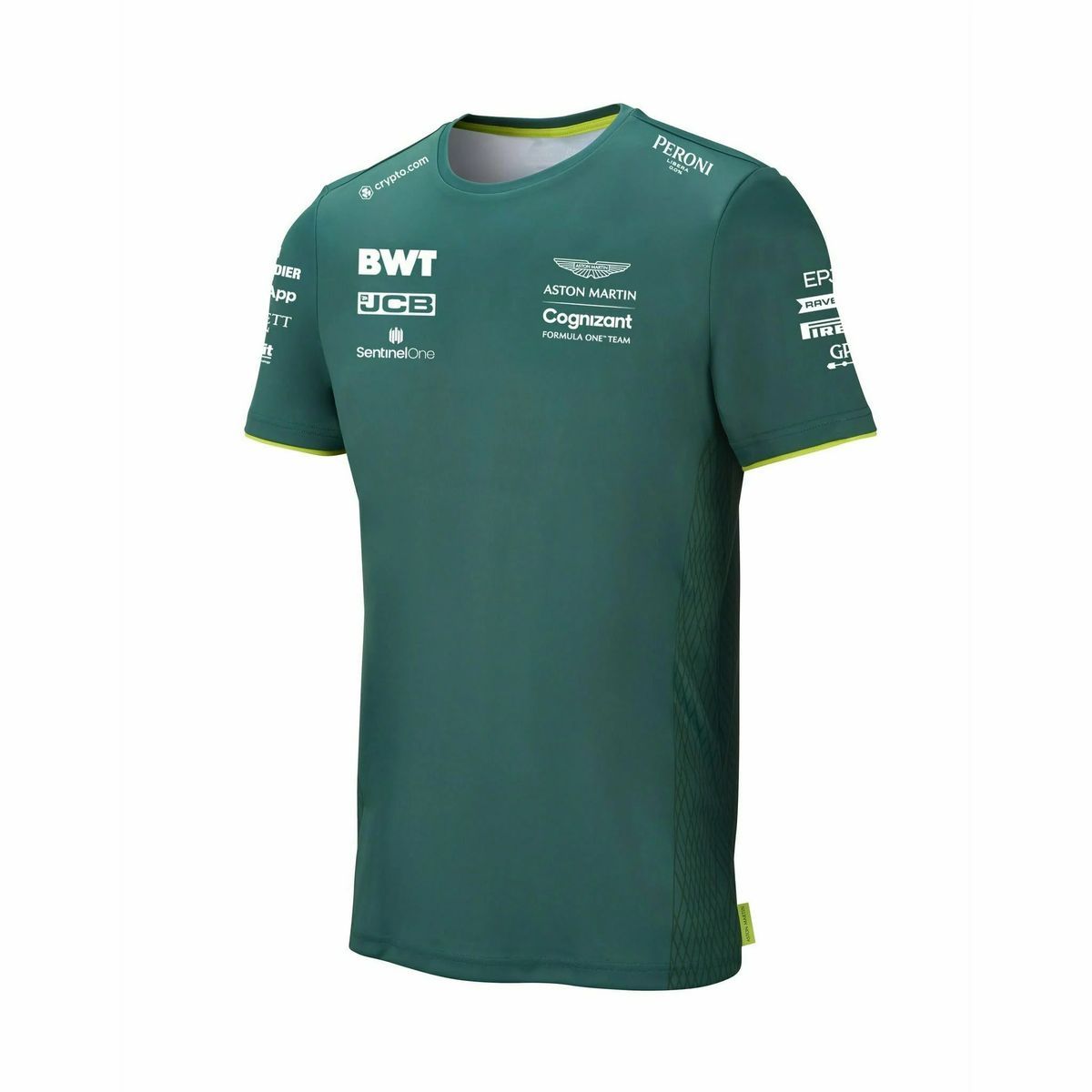 Aston Martin Cognizant F1 Offizielles Herrengrün T-Shirt