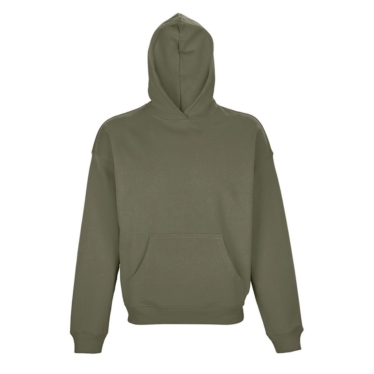 Übergroßer Kapuzenpullover mit Kängurutasche