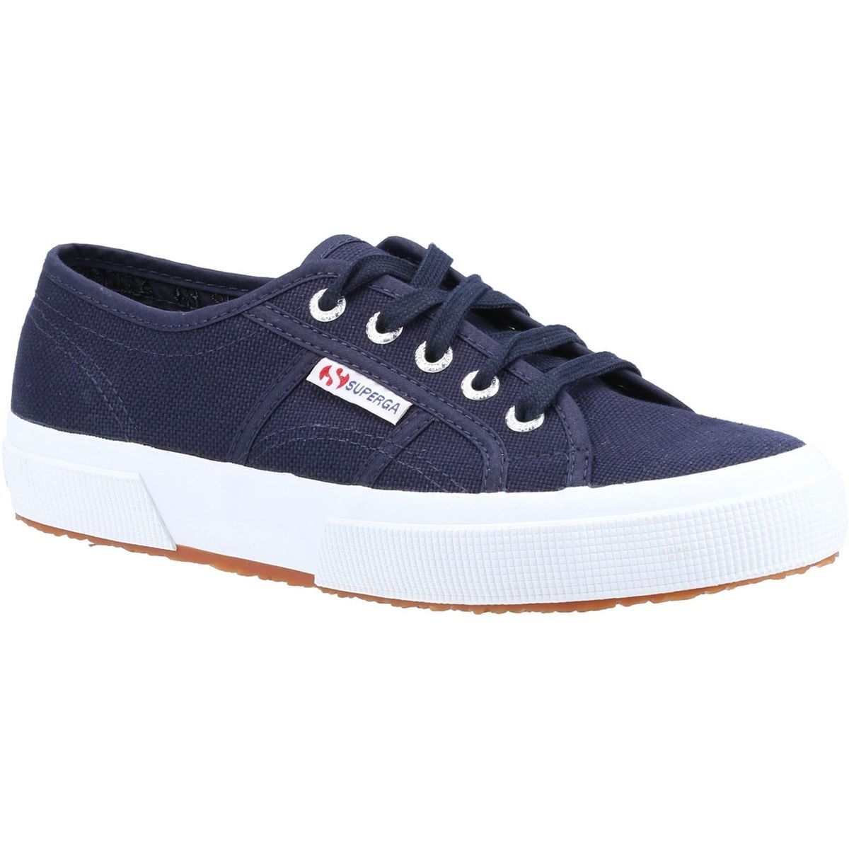 Klassische Schnür-Sneakers aus Canvas