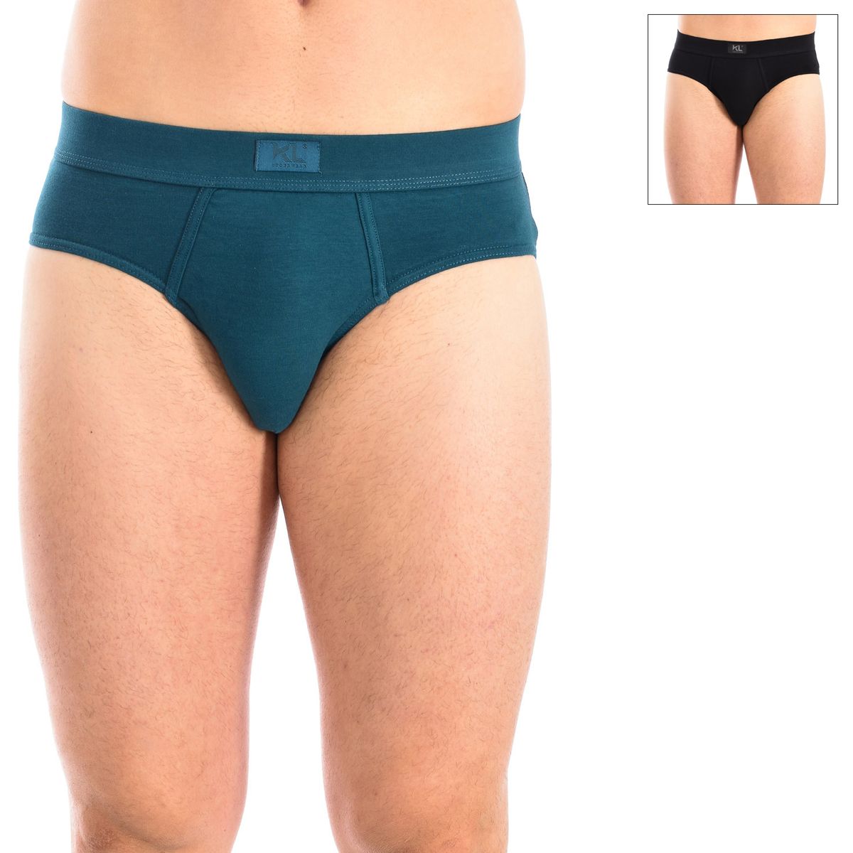 Herren Slips aus Baumwollmischung 2er-Pack