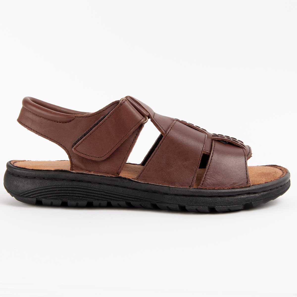 Klassische Leder-Komfortsandalen