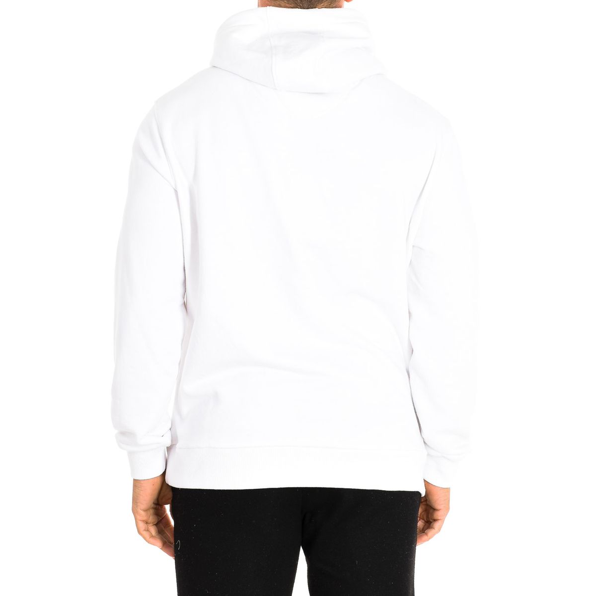 Baumwoll-Kapuzenpullover mit Grafik-Print