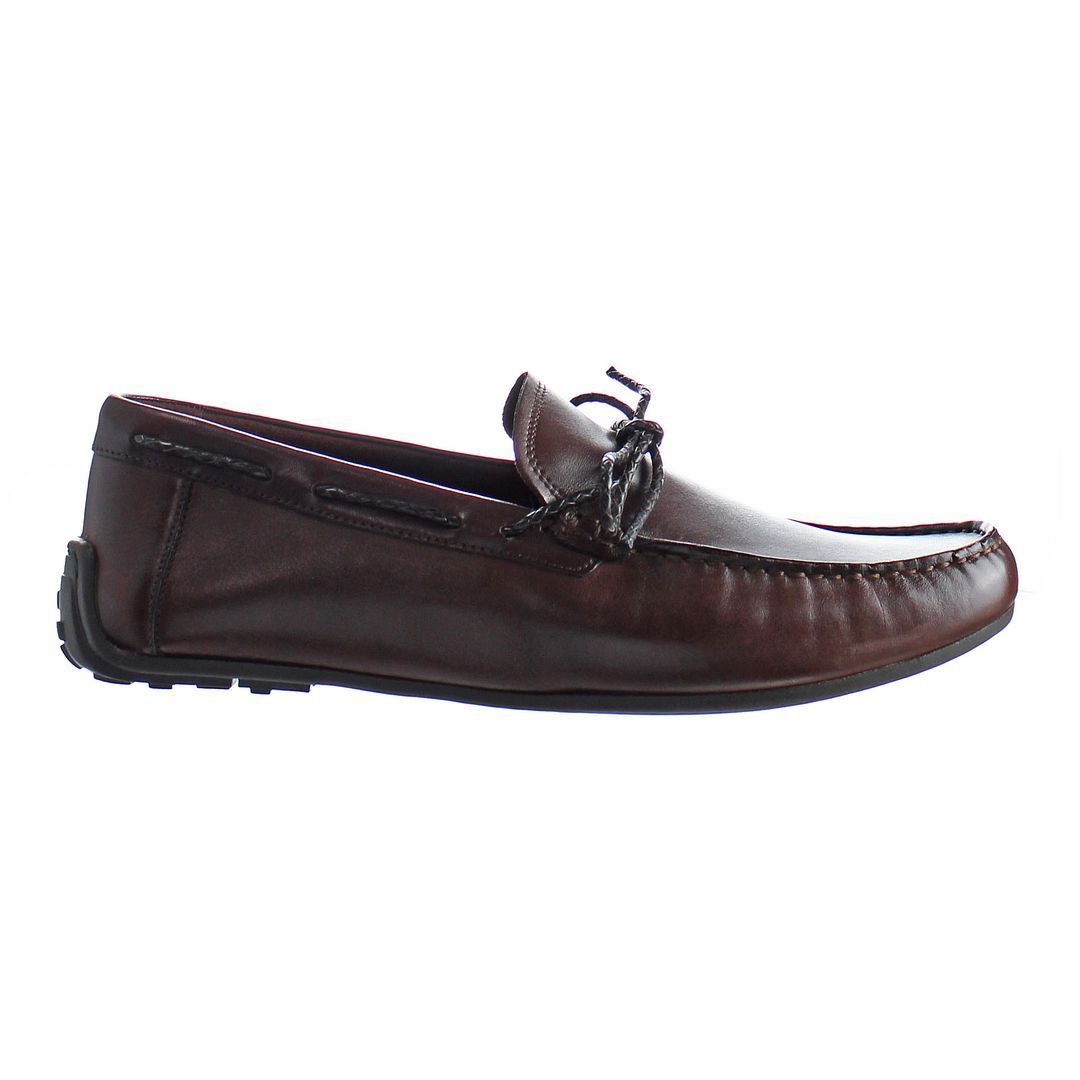 Herren braune Leder Bootsschuhe