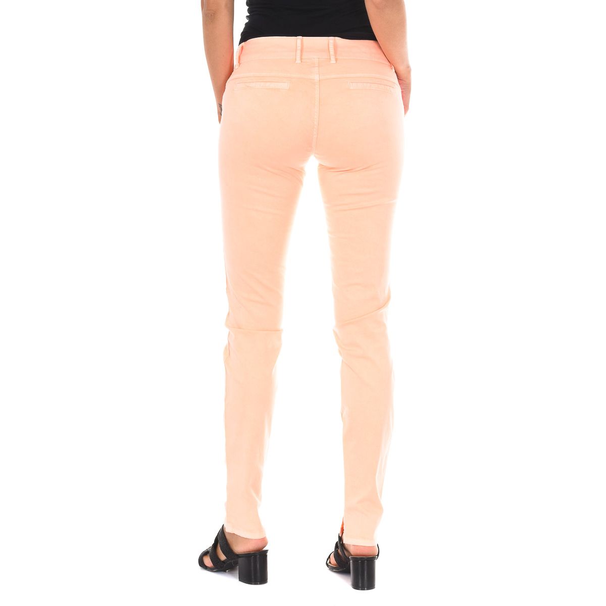 Schmal geschnittene Knöchel-Chino-Hose