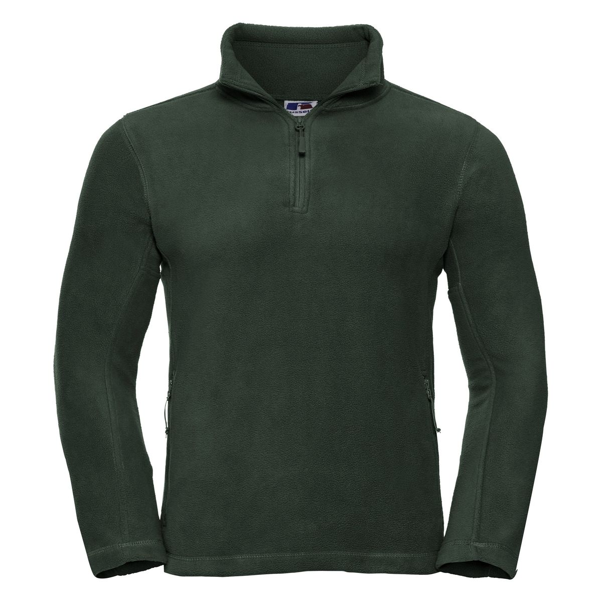 Herren Fleece-Pullover mit Viertelreißverschluss