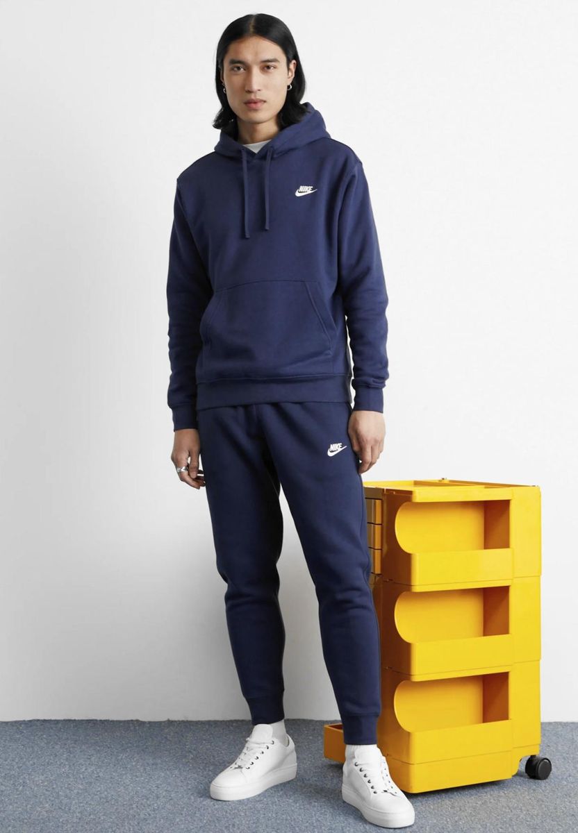 Herren Fleece Trainingsanzug mit Kapuze