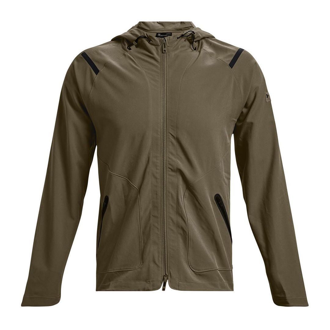 Leichte Herren Khaki Kapuzenjacke