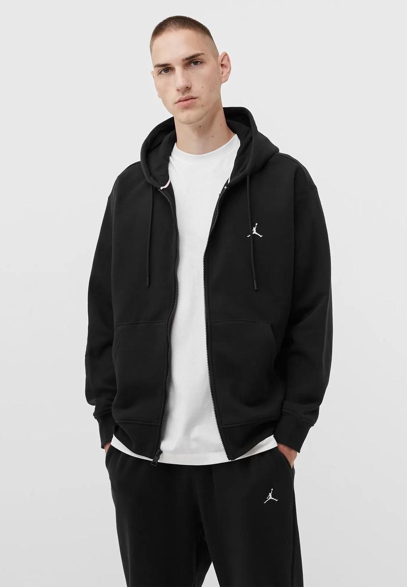 Essential Fleece-Hoodie mit Reißverschluss
