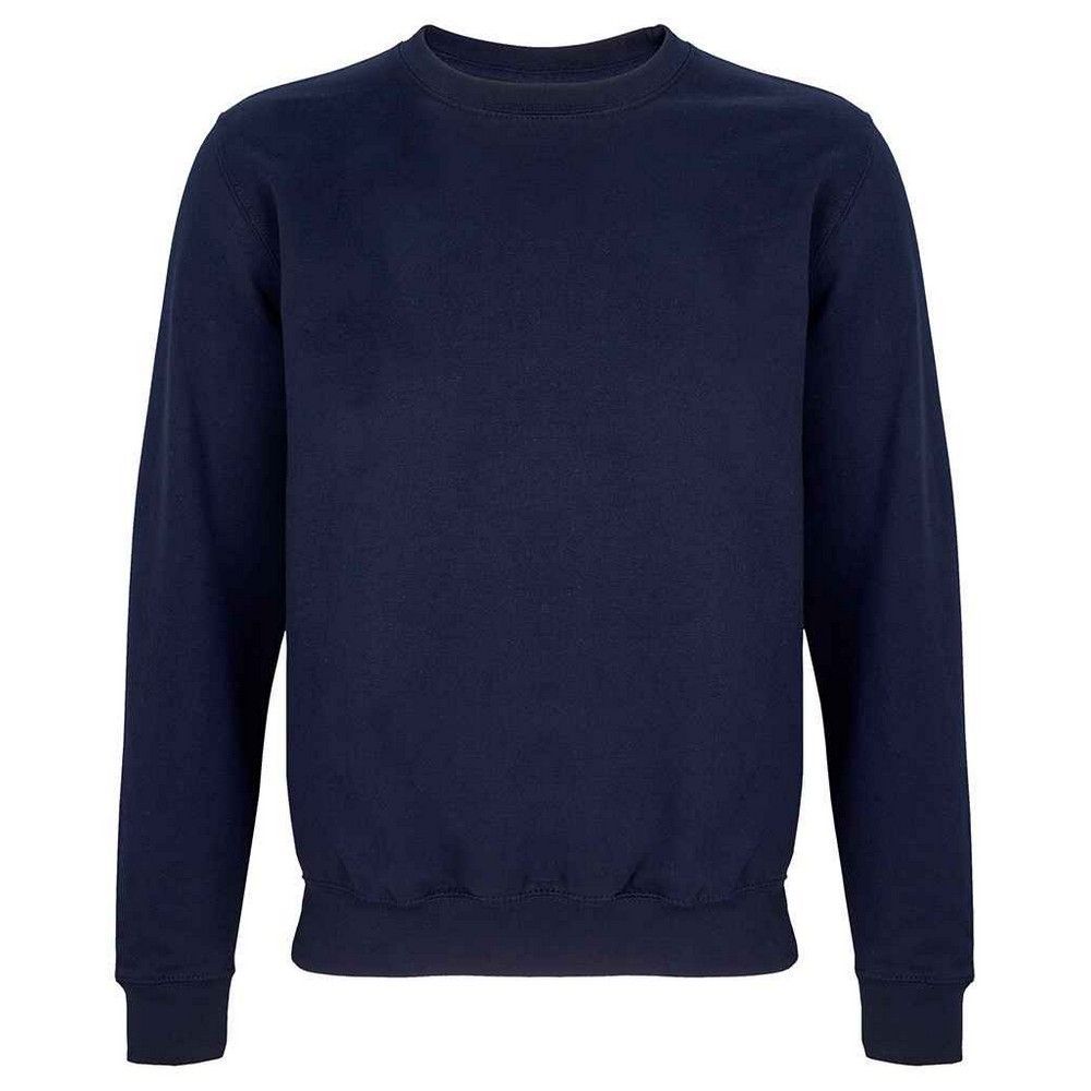 Klassisches Baumwoll-Sweatshirt mit Rundhalsausschnitt