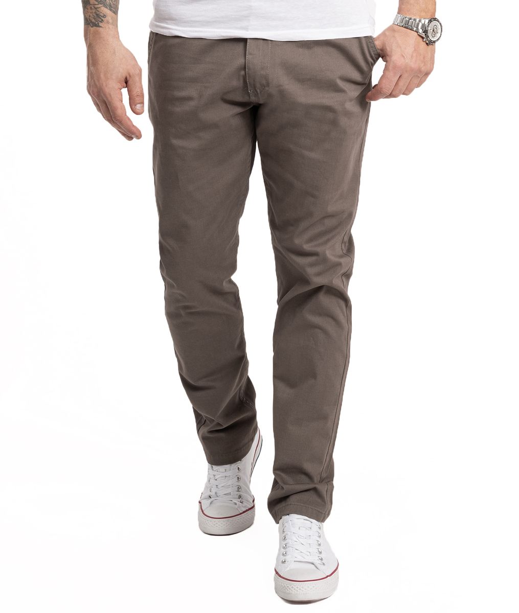 Herren Slim Fit Chino Hose