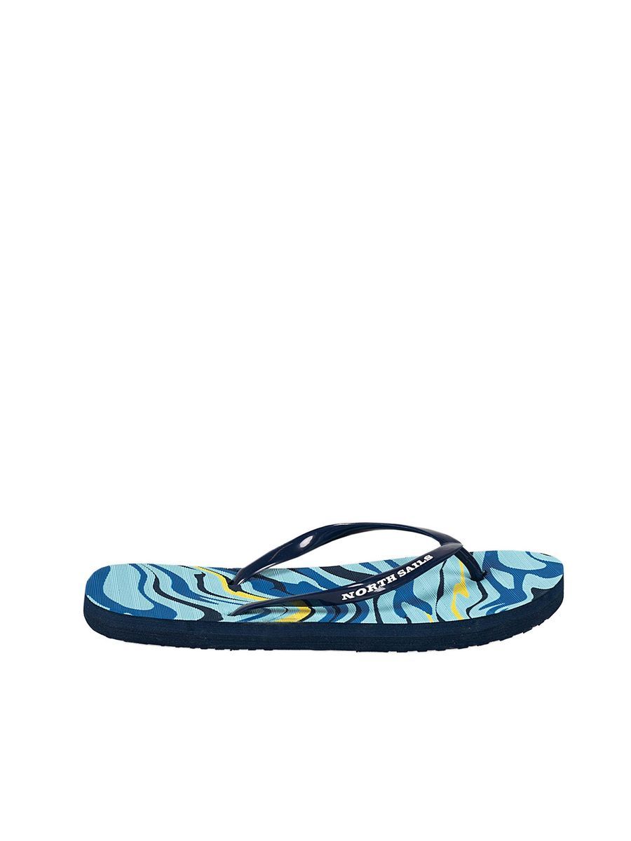 Gemusterte Zehentrenner Badeschuhe
