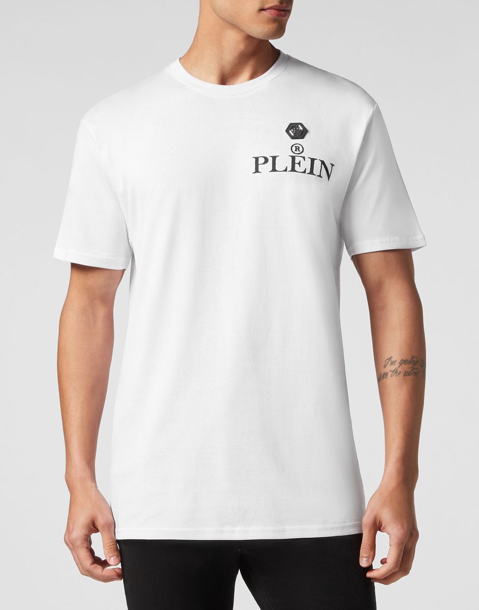 Iconic Plein Baumwoll-T-Shirt mit Grafik