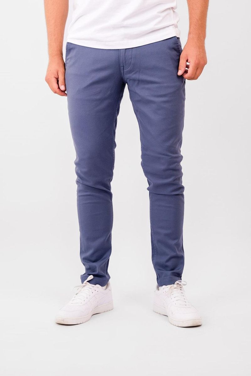 Strukturierte Performance-Hose mit schmaler Passform