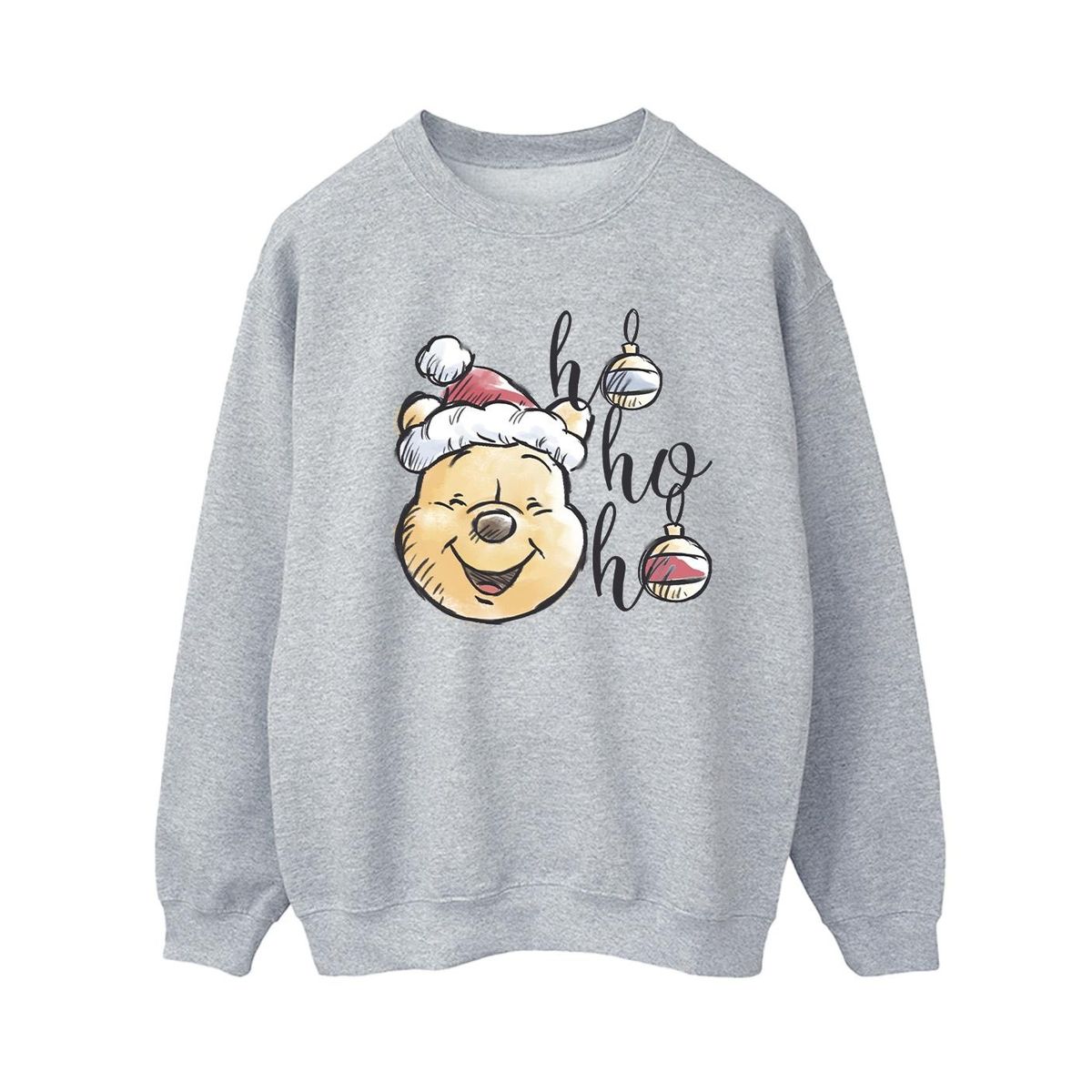 Disney - "Ho Ho Ho" Sweatshirt für Damen (Grau)