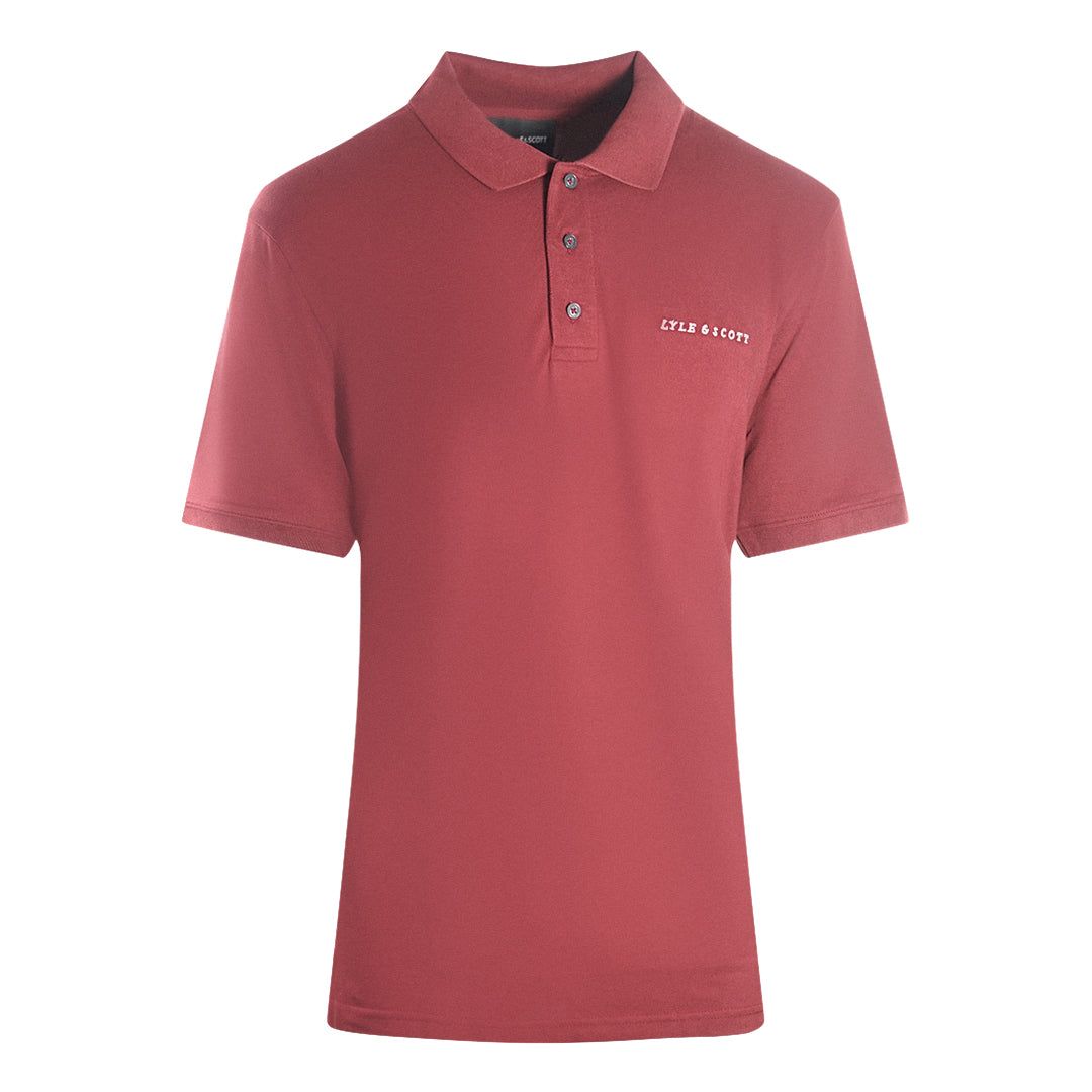 Klassisches kurzärmeliges Poloshirt mit Logo-Stickerei