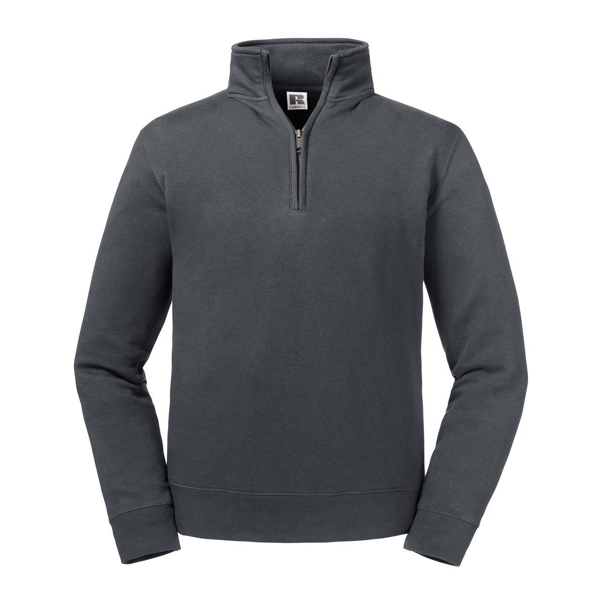 Herren Fleece Sweatshirt mit Viertelreißverschluss