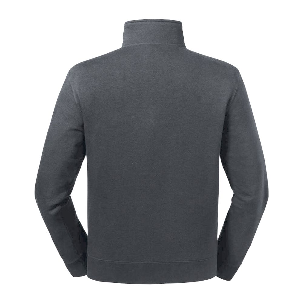 Authentischer Fleece-Pullover mit Viertelreißverschluss
