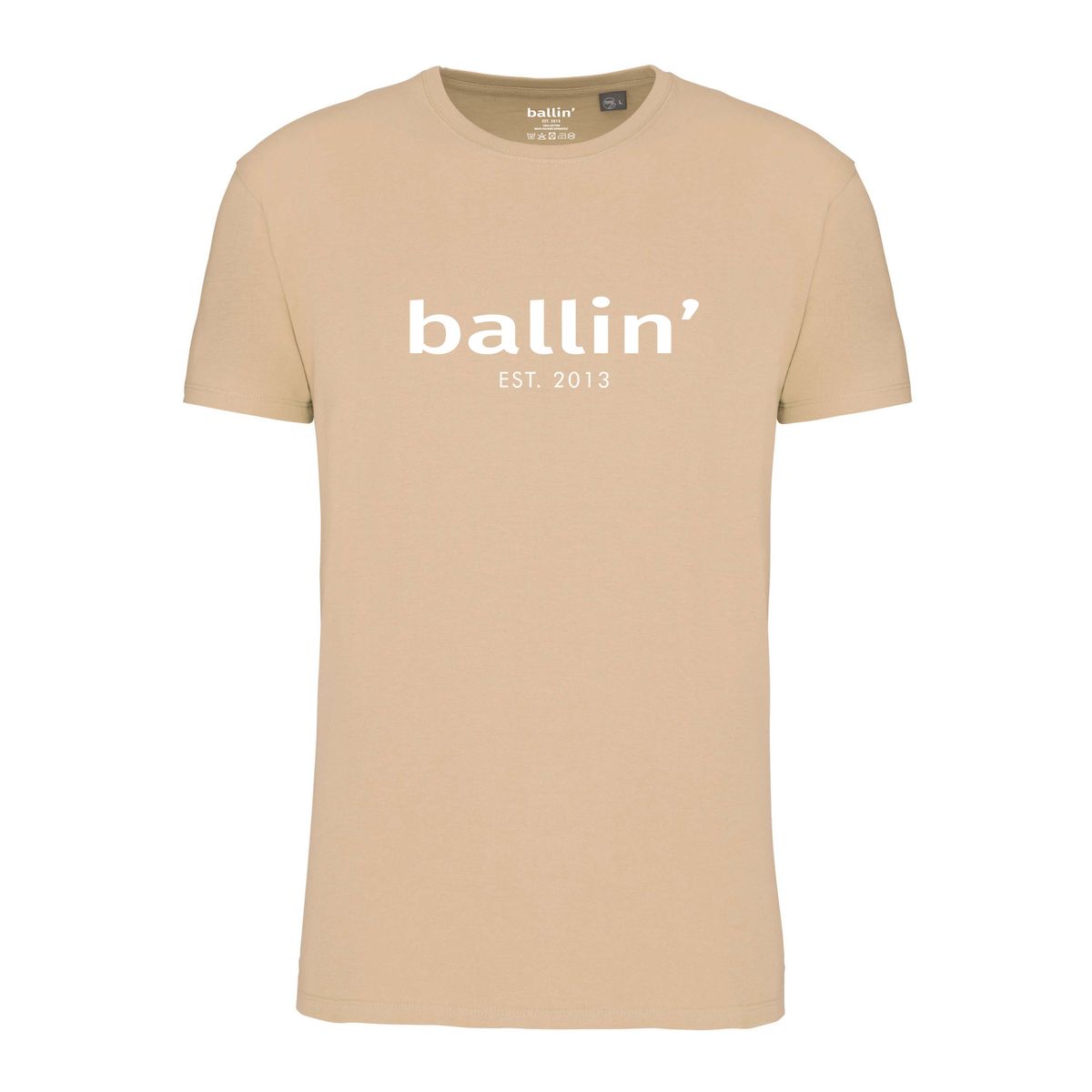 Klassisches T-Shirt mit Rundhalsausschnitt