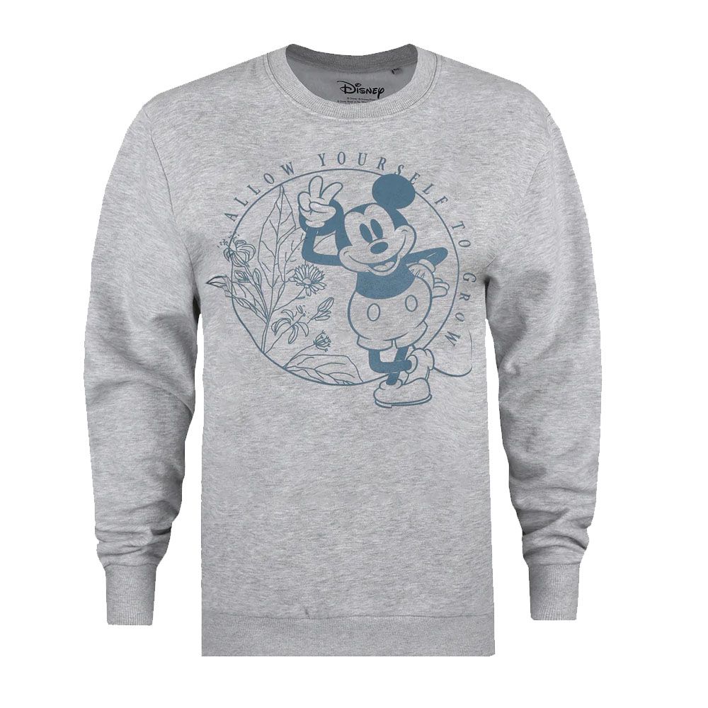 Disney - "Allow Yourself To Grow" Sweatshirt für Damen (Grau meliert)