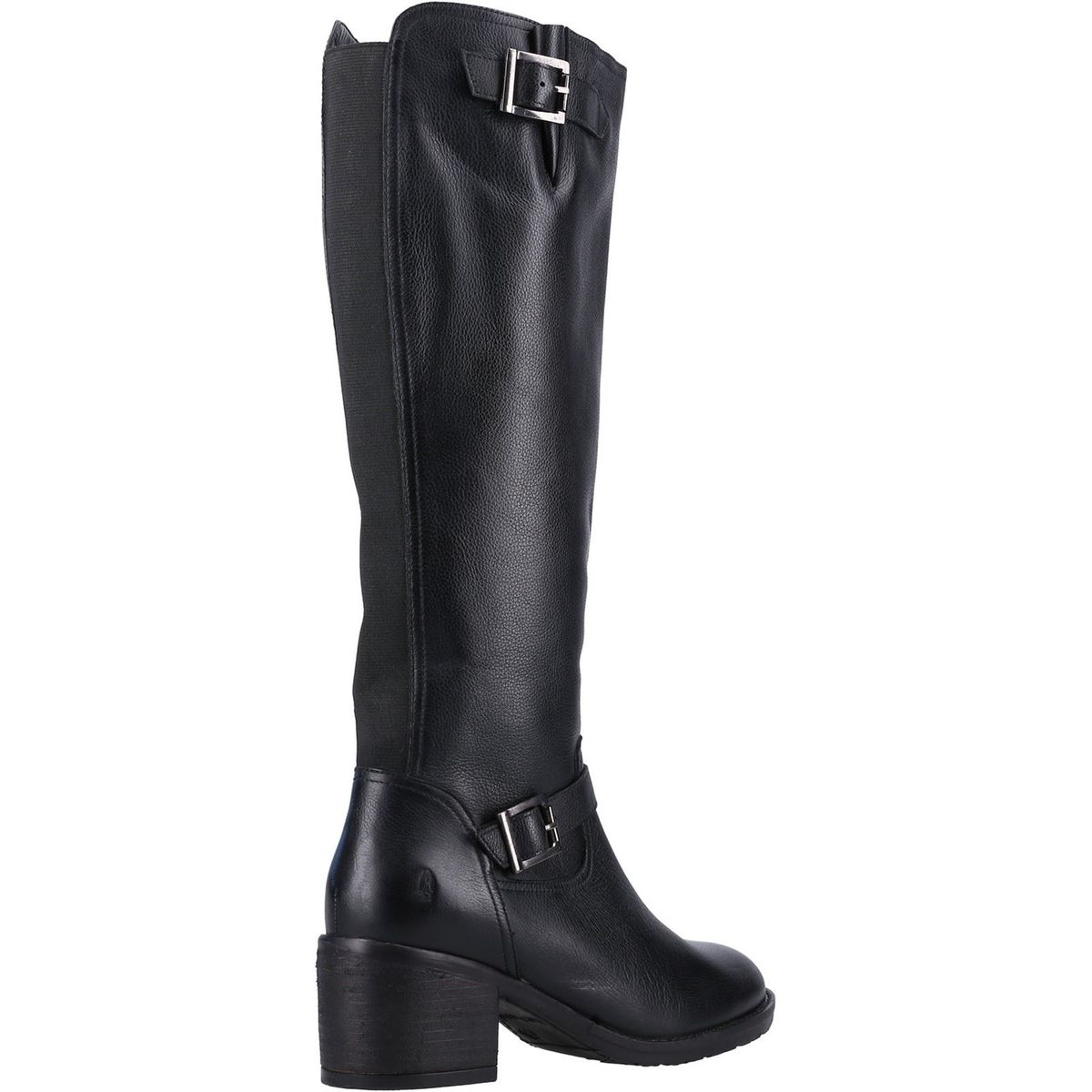 Klassische Lederstiefel mit Schnallen