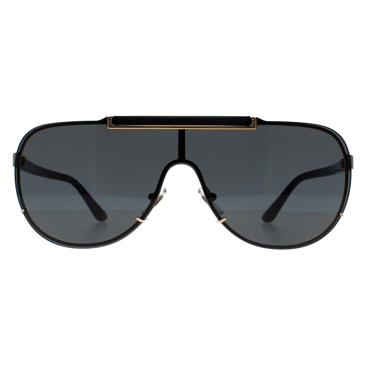 Shield-Visier-Sonnenbrille mit Greca-Key