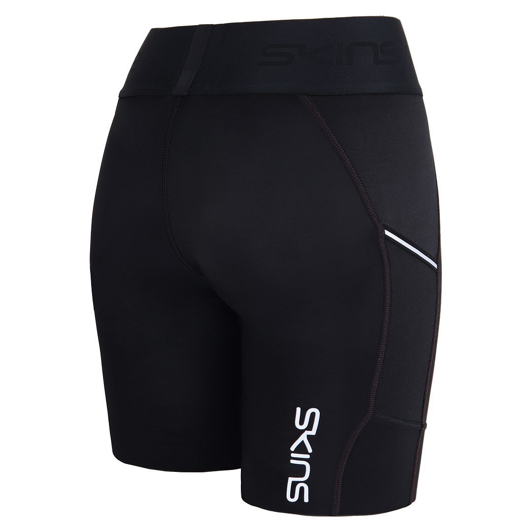 Hochtaillierte Kompressions-Trainingsshorts