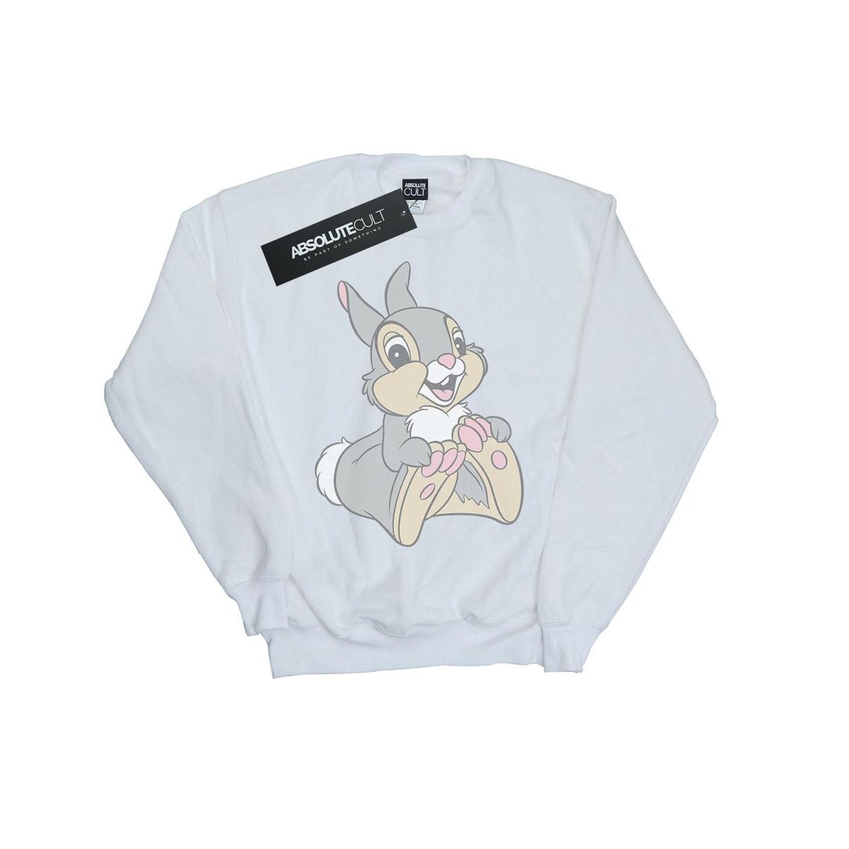 Sweatshirt mit Cartoon-Hasen Grafikdruck